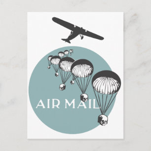 Cartão Postal Correio aéreo