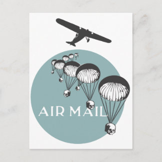 Cartão Postal Correio aéreo