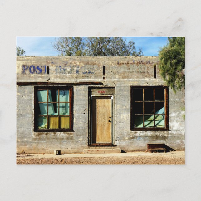 Cartão Postal Correio histórico em Kelso Califórnia  (Frente)