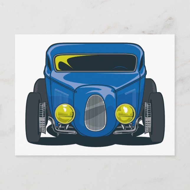 Cartão Postal Corrente (Azul) (Frente)