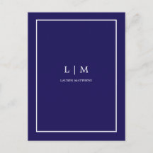 corretor de imóveis azul minimalista simples