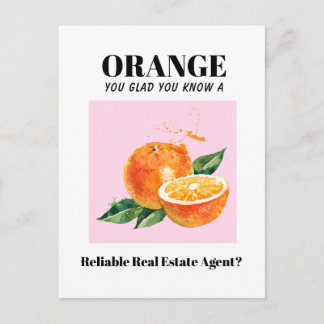 Cartão Postal corretor de imóveis engraçado Marketing Mailer | I
