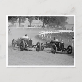 Cartão Postal Corrida Automática Na Feira Do Condado