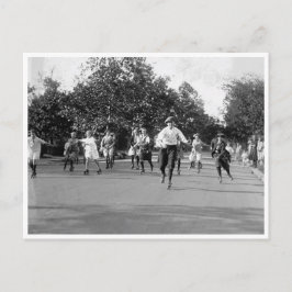 Cartão Postal Corrida de Rastreamento do Cilindro