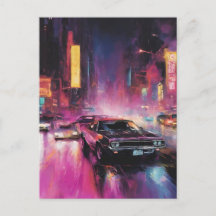 Corrida noturna em Vibrant City