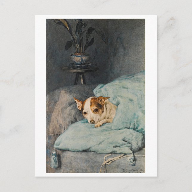 Cartão Postal Cortado - Cão (Frente)