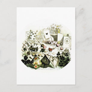 Cartão Postal Corte de madeira do século XIX