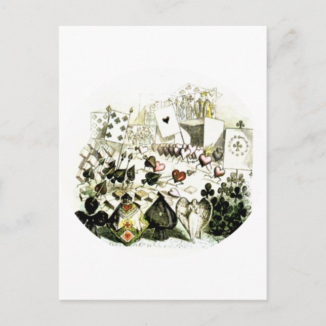 Cartão Postal Corte de madeira do século XIX (Frente)