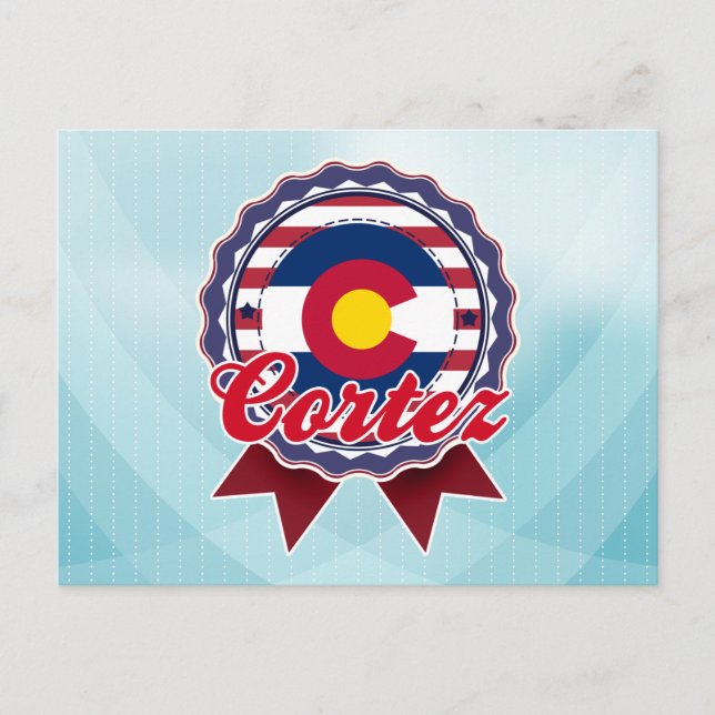 Cartão Postal Cortez, CO (Frente)