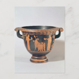 Cartão Postal Cortina de sino vermelho, c.450-440 BC