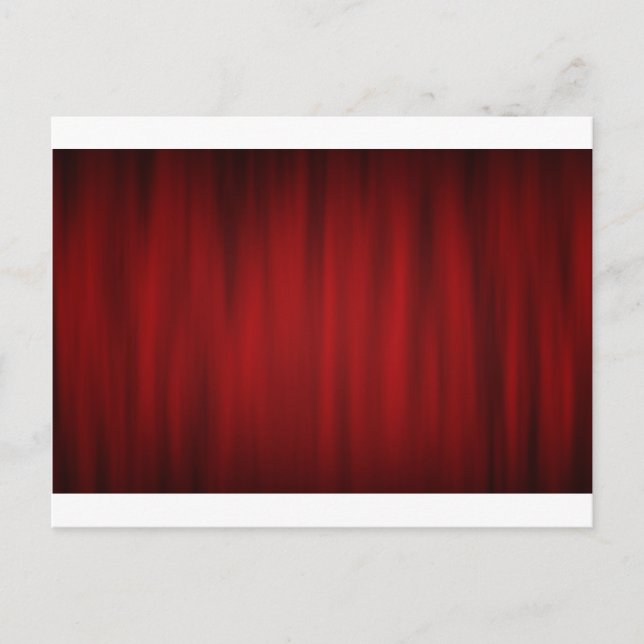 Cartão Postal cortinas (Frente)