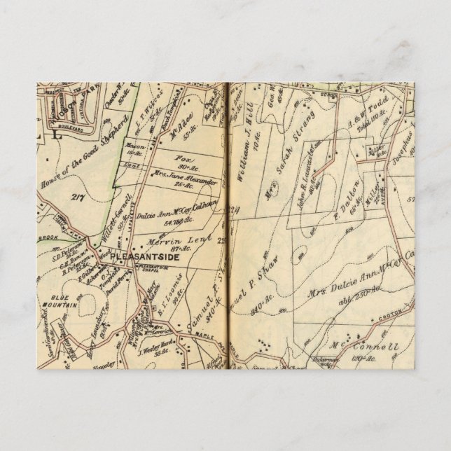 Cartão Postal Cortlandt, Nova Iorque (Frente)