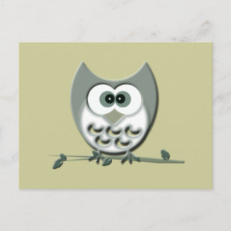 Cartão Postal Coruja