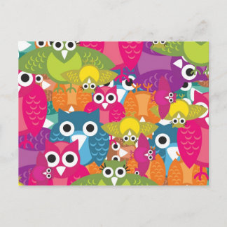 Cartão Postal coruja