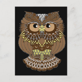Cartão Postal Coruja