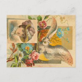 Cartão Postal Coruja Vitoriana