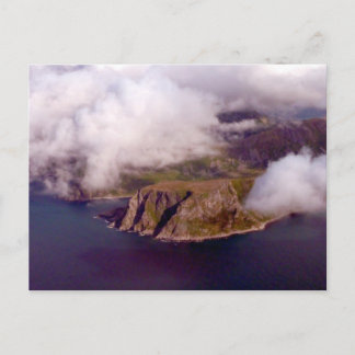 Cartão Postal Corvos mágicos da Noruega