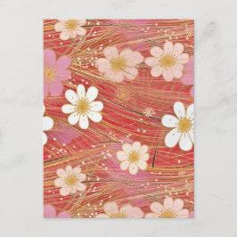 Cartão Postal Cosmos Chiyogami