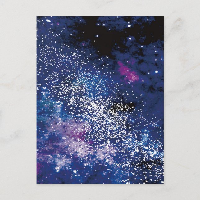 Cartão Postal Cosmos Universais (Frente)