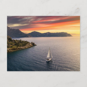 Cartão Postal Costa   Bodrum, Turquia