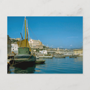 Cartão Postal costa de Amalfi, passeio marítimo de Salerno