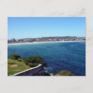Cartão Postal costa de bondi