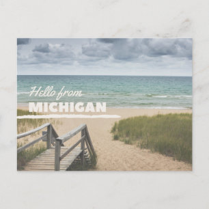 Cartão Postal Costa de Michigan