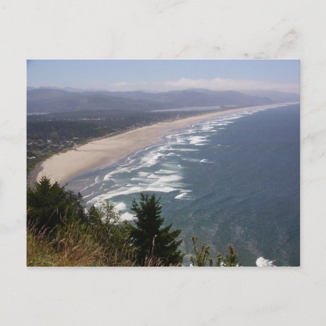Cartão Postal Costa de Oregon (Frente)