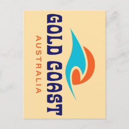 Cartão Postal Costa de Ouro Austrália