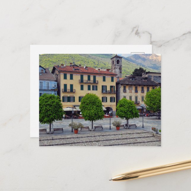 Cartão Postal Costa do Amalfi Itália (Frente/Verso In Situ)