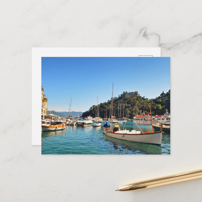 Cartão Postal Costa do Amalfi Itália (Frente/Verso In Situ)