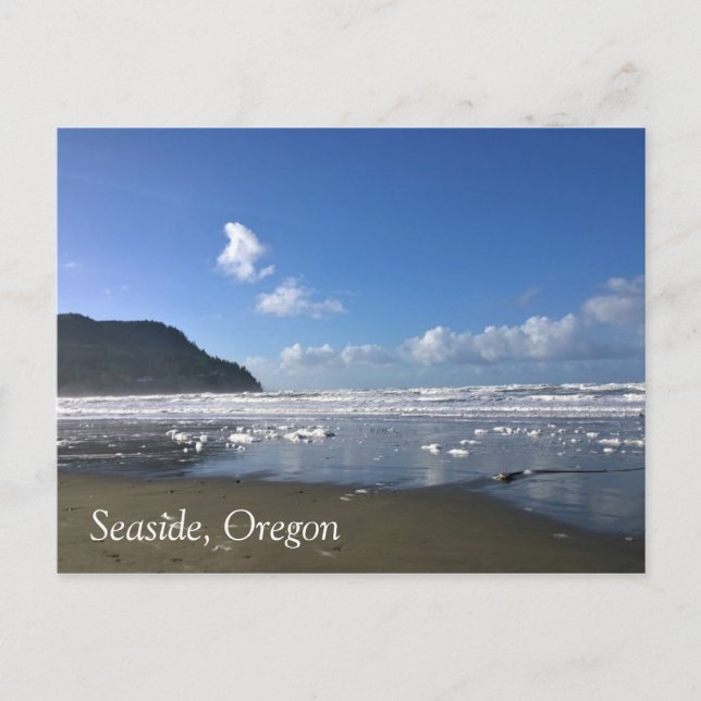 Cartão Postal Costa do Mar no inverno (Frente)