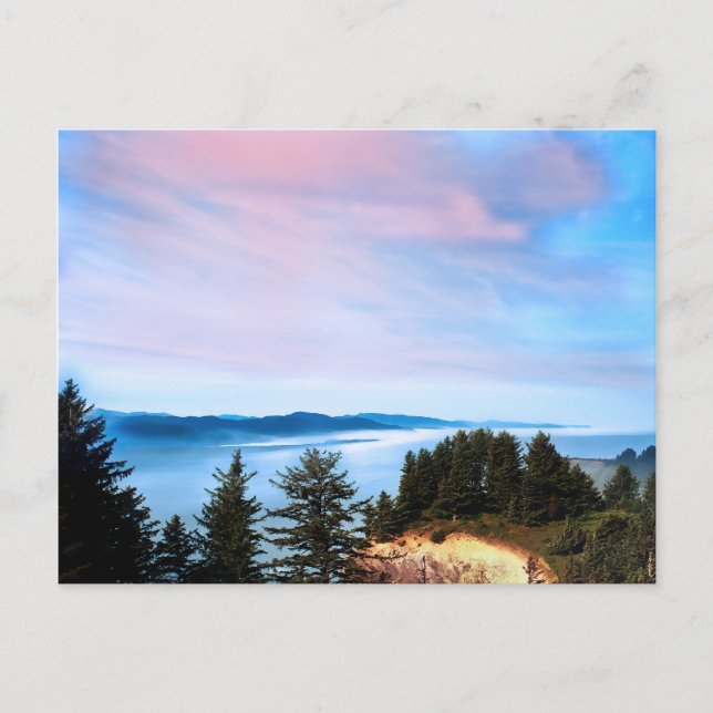 Cartão Postal Costa do Oregon (Frente)