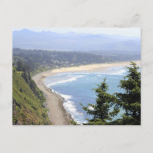 Cartão Postal Costa do Oregon Vista