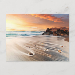 Cartão Postal Costa Ilhas Canárias, Espanha
