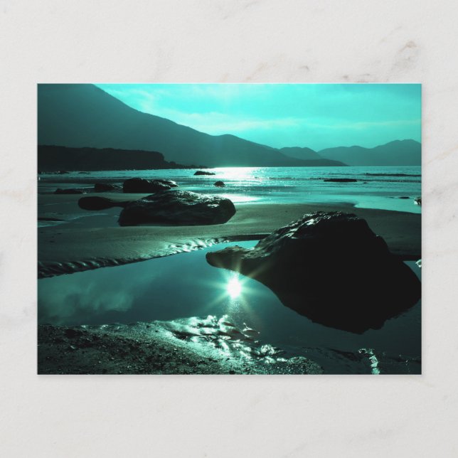 Cartão Postal Costa Kerry, Irlanda (Frente)