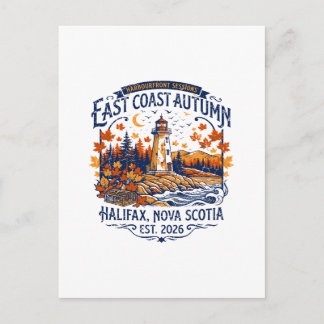 Cartão Postal Costa Leste Outono Halifax Nova Escócia