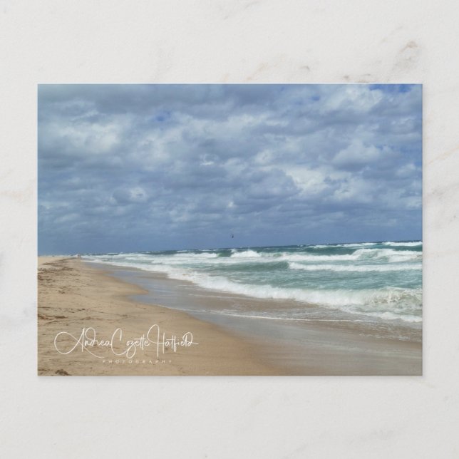 Cartão Postal Costa marítima (Frente)