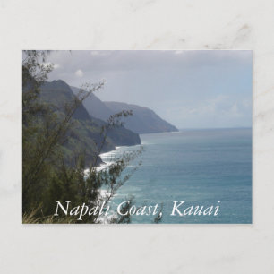 Cartão Postal Costa Napali, Kauai