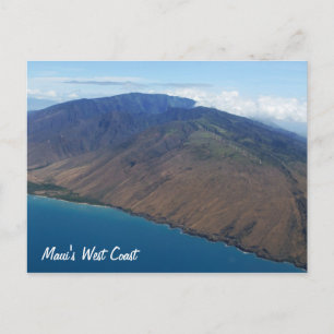 Cartão Postal Costa Oeste de Maui
