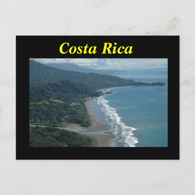 Cartão postal Costa Rica (Frente)