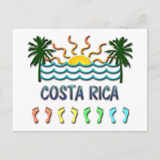 Cartão Postal Costa Rica (Frente)