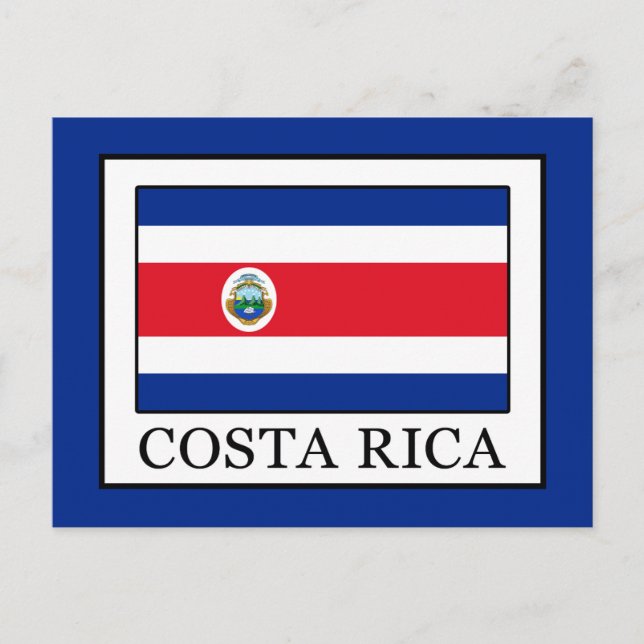 Cartão Postal Costa Rica (Frente)