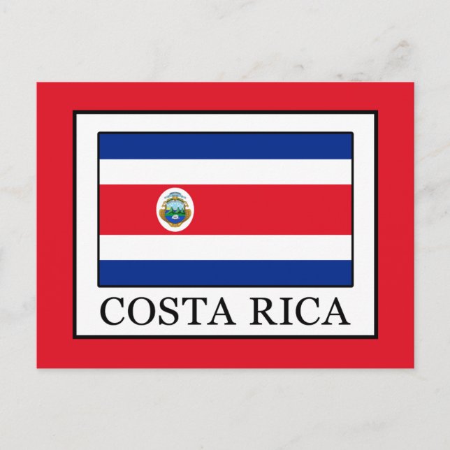 Cartão Postal Costa Rica (Frente)