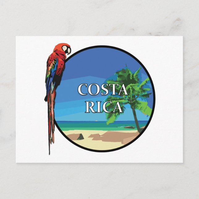 Cartão Postal Costa Rica - Cartão-postal (Frente)