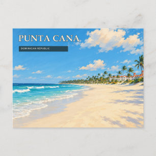 Cartão Postal Costa Turquesa de Punta Cana