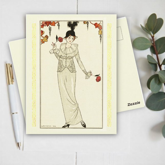 Cartão Postal Costumes Parisiens, nº 8 (1912) (Criador carregado)