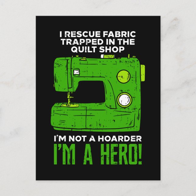 Cartão Postal costura (Frente)