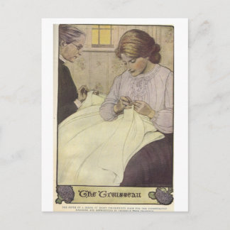 Cartão Postal costura