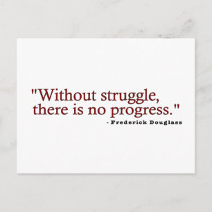 Cartão Postal Cotação Frederick Douglas